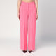 Semicouture Pink Viscose Marlee Trousers