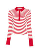 Semicouture Aida Striped Cotton Polo Shirt