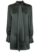 Semicouture Short Satin Dress