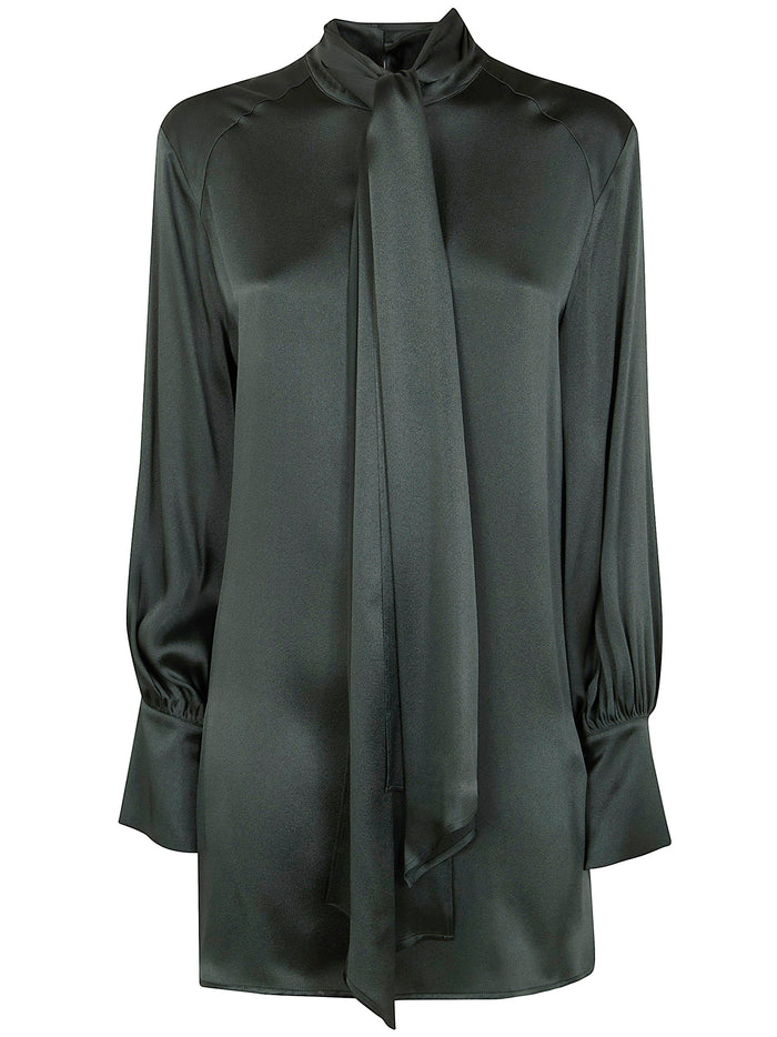 Semicouture Short Satin Dress
