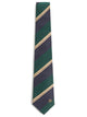 Valentino Garavani Valentie Jacquard Regimental Silk Tie