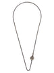 Werkstatt:munchen Silver Necklace With Pendant