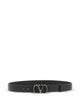Valentino Garavani Vlogo Signature Belt In Shiny Calfskin