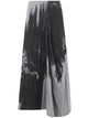 Y's Y-Panelled Tuck Flare Sk