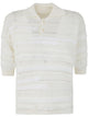 Y's Half Sleeve Pull Over With Collar