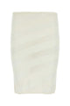Gimaguas Ivory Viscose Blend Skirt