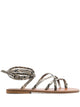 Kjacques Python Effect Gaia Sandals