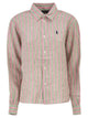 Polo Ralph Lauren Short, Loose-Fitting Linen Shirt