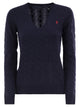 Polo Ralph Lauren Wool And Cashmere Cable Knit Jumper