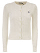 Polo Ralph Lauren Cable Knit Cotton Crew Neck Cardigan