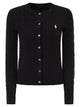 Polo Ralph Lauren Cable Knit Cotton Crew Neck Cardigan