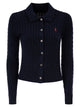 Polo Ralph Lauren Cotton Cable Knit Cardigan With Collar
