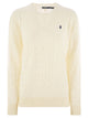 Polo Ralph Lauren Plaited Wool And Cashmere Crew-Neck