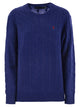 Polo Ralph Lauren Plaited Wool And Cashmere Crew-Neck