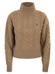 Polo Ralph Lauren Wool And Cashmere Cable Knit Jumper