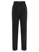 Maxmara Sesamo - Carrot Trousers In Wool Cloth