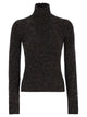 Maxmara Azulene1234 - Wool And Cashmere Mouliné Turtleneck Jumper