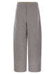 Maxmara Ebrien - Double Wool And Cotton Trousers