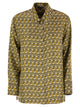 S Maxmara Times - Reversible Printed Silk Shirt