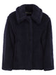 Maxmara Mxmfuggito - Cropped Coat In Alpaca, Wool And Silk Teddy Fabric