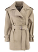 Maxmara Mxscacio - Short Cotton Trench Coat