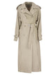 Maxmara Mxspedaggi - Long Pure Linen Trench Coat