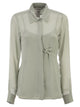 Maxmara Mxmgolfo - Silk Chiffon Shirt With Matching Top