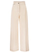 Maxmara Mxpetereo - 5-Pocket Trousers In Denim-Effect Jersey