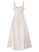 Sportmax Spxgiro – Structured Cotton Midi Dress With Full Skirt