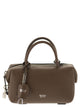 Maxmara Holdalls - Small Natural Leather Satchel