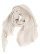 Maxmara Mxasenior - Max Mara Scarf With Monogram Jacquard Embroidery