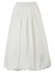 Weekend Maxmara Wkinuvole – Long Cotton Skirt With Elasticated Waist