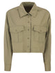 Weekend Maxmara Wkdaccenni - Boxy Shirt In Cotton Panama