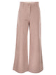 Weekend Maxmara Wkdskipper - Wide-Leg Trousers In Cotton Canvas