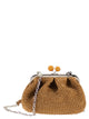 Weekend Maxmara Wkapalmas - Raffia-Effect Pasticcino Bag
