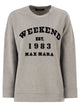 Weekend Maxmara Wkdgommoso - Cotton Crew Neck Sweatshirt