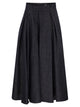 S Maxmara Smmalex - Corolla Skirt In Cotton Blend