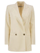 Maxmara Mxmbikini - Pure Virgin Wool Tailored Double-Breasted Blazer
