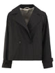 Weekend Maxmara Wkdboero - Cropped Double-Breasted Technical Jacket