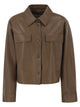 Weekend Maxmara Wkdpiovra - Cropped Lamb Leather Jacket