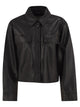 Weekend Maxmara Wkdpiovra - Cropped Lamb Leather Jacket