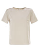 Weekend Maxmara Wkdgilbert - Satin And Jersey T-Shirt