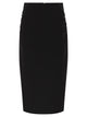 Maxmara Studio Mstquiete - Draped Stretch Midi Pencil Skirt