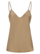 Maxmara Studio Msecomma – Fluid Satin Camisole Top With Slim Straps