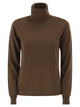 Maxmara Studio Msteducata - Wool And Cashmere Roll-Neck Jumper