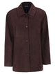 S Maxmara Smmgocce - Suede Shirt With Silk Lining