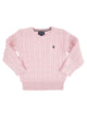Polo Ralph Lauren Cable-Knit Cotton Jumper With Embroidered Logo