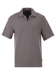 Boss Textured Cotton Polo Shirt With Open Collar