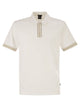 Boss Cotton Polo Shirt With Contrast Placket