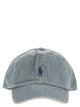 Polo Ralph Lauren Cotton Baseball Cap With Denim-Effect Finish